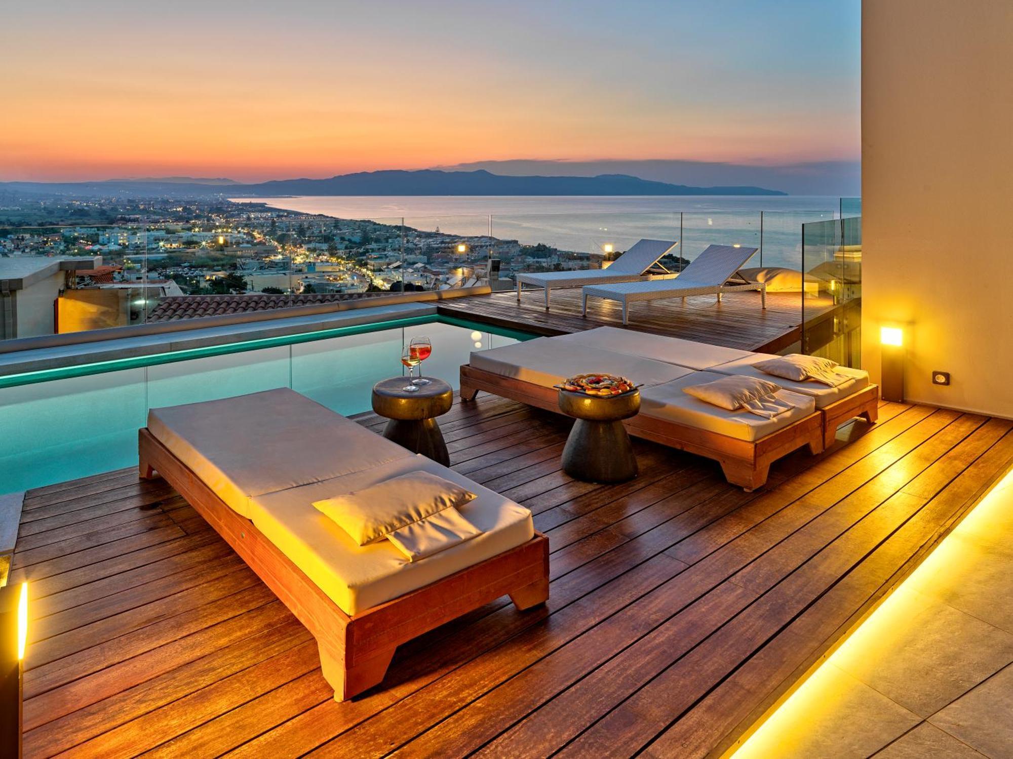 Alectrona Living Crete, Rocsea Luxury Apartment Platanias  Ngoại thất bức ảnh