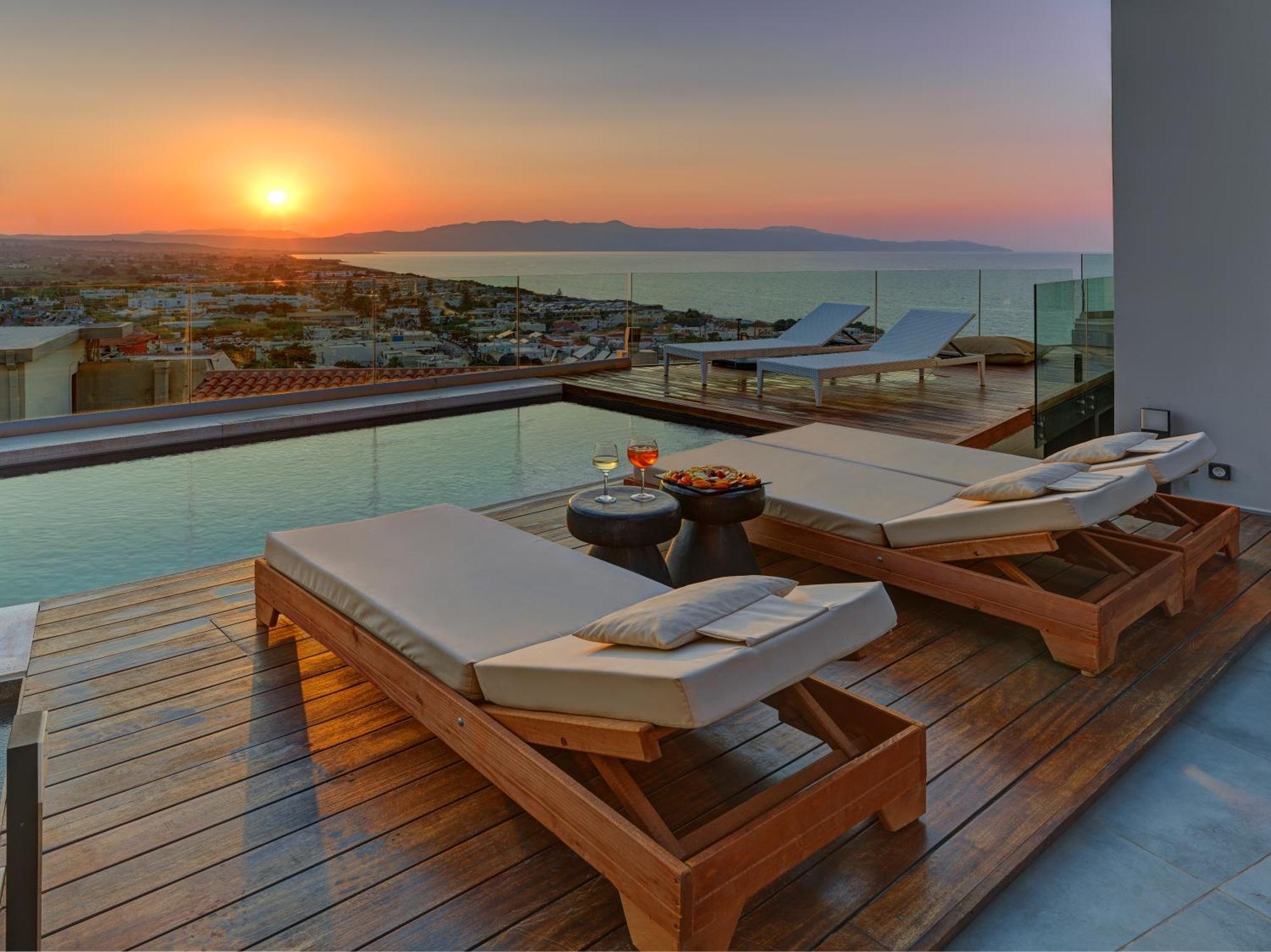 Alectrona Living Crete, Rocsea Luxury Apartment Platanias  Ngoại thất bức ảnh