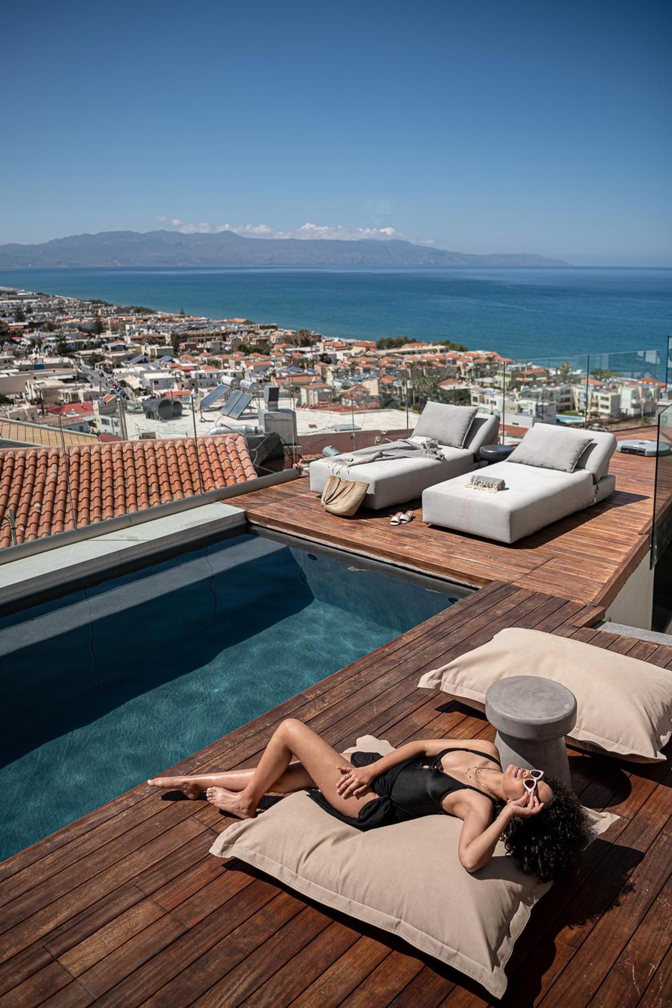 Alectrona Living Crete, Rocsea Luxury Apartment Platanias  Ngoại thất bức ảnh